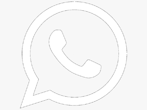 Transparent Logo Whatsapp Png - Logotipo Whatsapp Branco Png