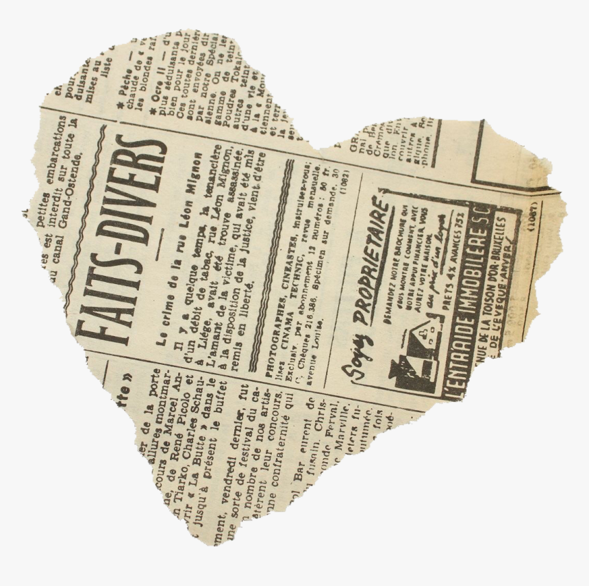 Image - Newspaper Aesthetic Png