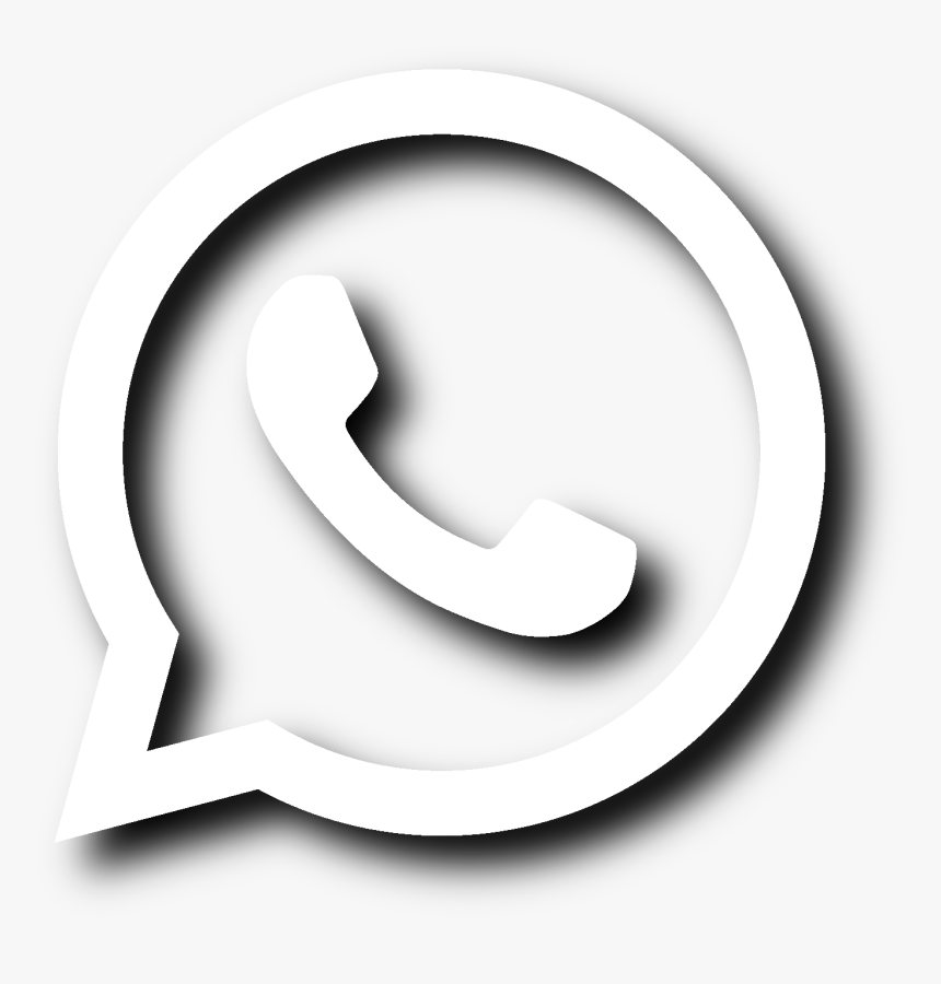 Logo Whatsapp Branco Png Clipart