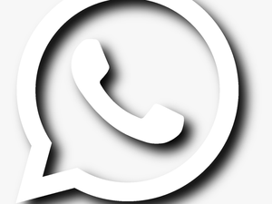 Logo Whatsapp Branco Png Clipart 