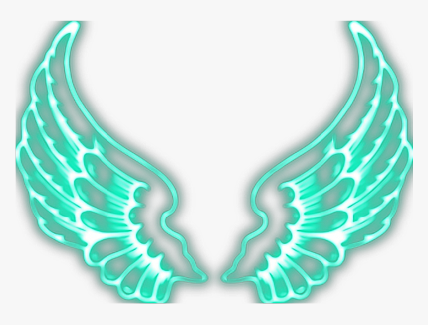 #neon #wings - Picsart Wings Png
