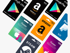 Transparent Itunes Gift Card Png - We Buy Itunes Amazon And Google Play Gift Cards