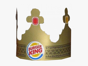 Burger King Crown Transparent Images Transparent Png - Burger King Paper Crown