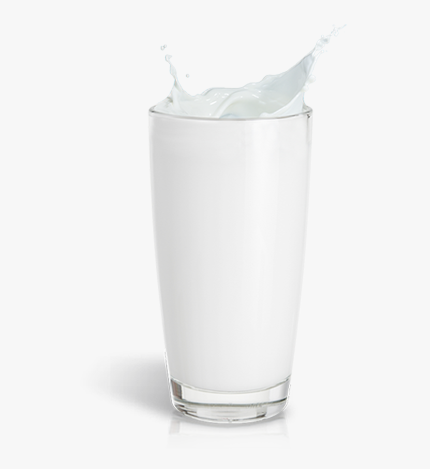 Milk Cup Glass - Transparent Glass Of Milk Png