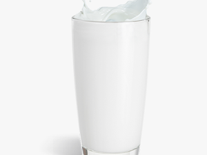 Milk Cup Glass - Transparent Glass Of Milk Png