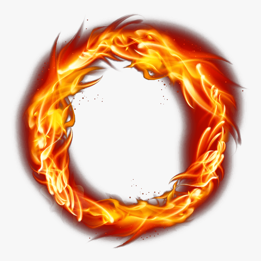 Fire Flame Circle Png Image Free