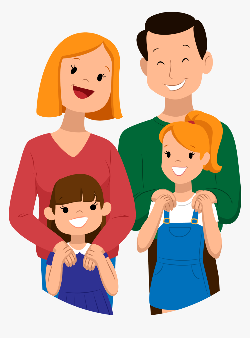 Transparent Family Vector Png - 