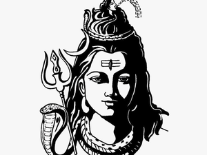 Shiva Png Images - Lord Shiva Black And White