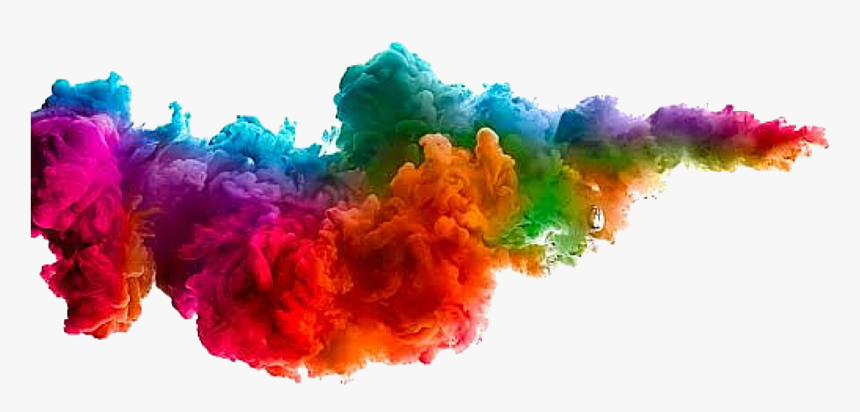 #colorsplash #splash #effects #color #effect #rainbow - Color Transparent Smoke Png