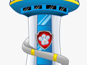 Paw Patrol Condiment Labels - Paw Patrol Tower Clipart