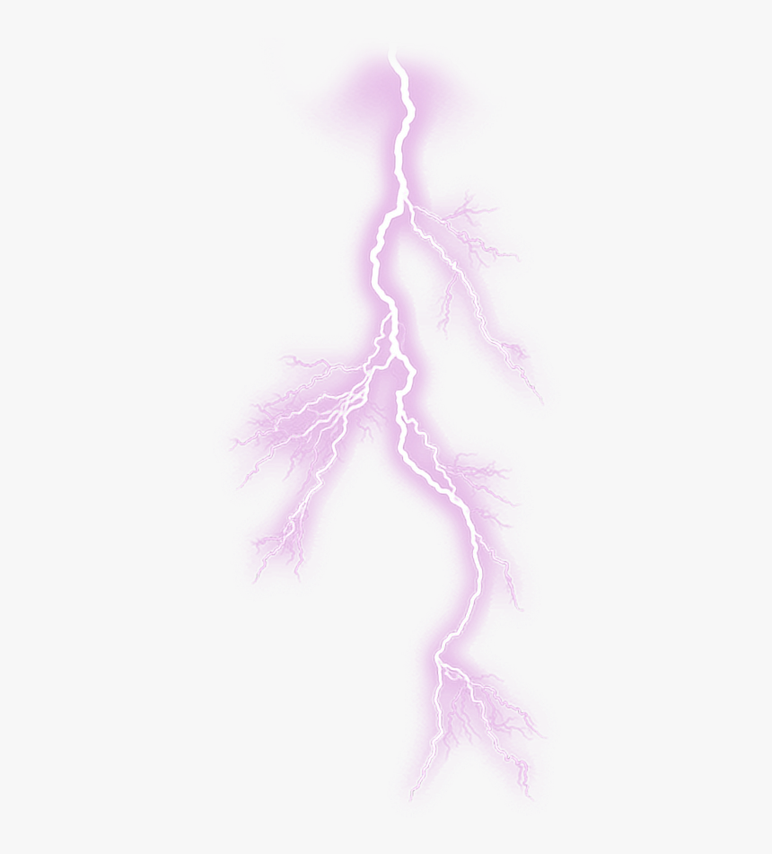 Purple Lightning Png - Sketch