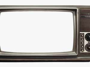 Old Tv Frame Png - Tv Png