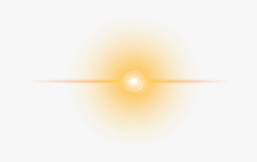 Light Lensflare Lens Flare Sun Sunlight Orange Circle- - Transparent Orange Lens Flare Png