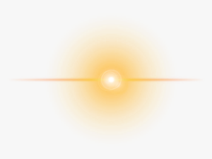 Light Lensflare Lens Flare Sun Sunlight Orange Circle- - Transparent Orange Lens Flare Png