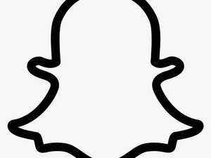 Snapchat Logo Png - White Snapchat Logo Transparent