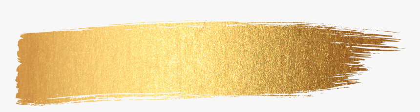 Brush Stroke Downloa - Gold Brush Stroke Transparent