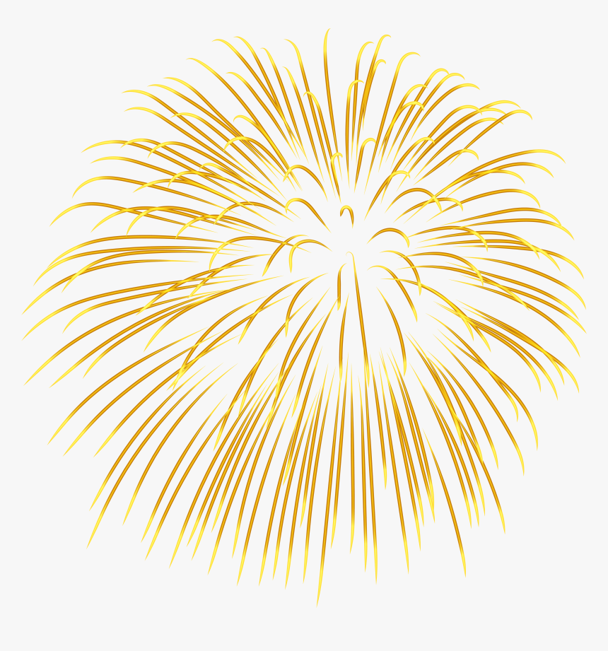 Transparent Fireworks Clipart - 