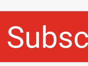 Subscribe Png Transparent - Youtube Subscribe Button 2019