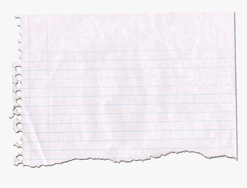 Torn Notebook Paper Png - Paper