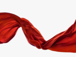 Red Fabric Image Transparent Background 