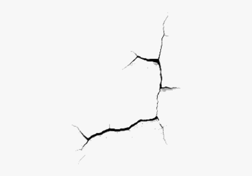 Hole Cracked Cracking Cracks Ground Overlay - Cracked Png