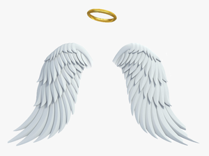 Transparent Halo Png - Glowing Angel Wings Png