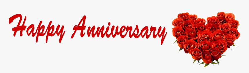 Happy Anniversary Roses Heart Name Png - Happy Love Anniversary Png