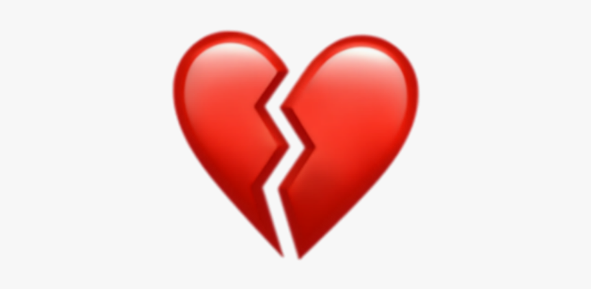 Broken Heart Clipart Picsart - Broken Heart Iphone Emoji