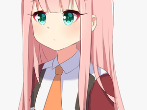 #002 #loli #02 #png - Darling In The Franxx Zero Two Cute