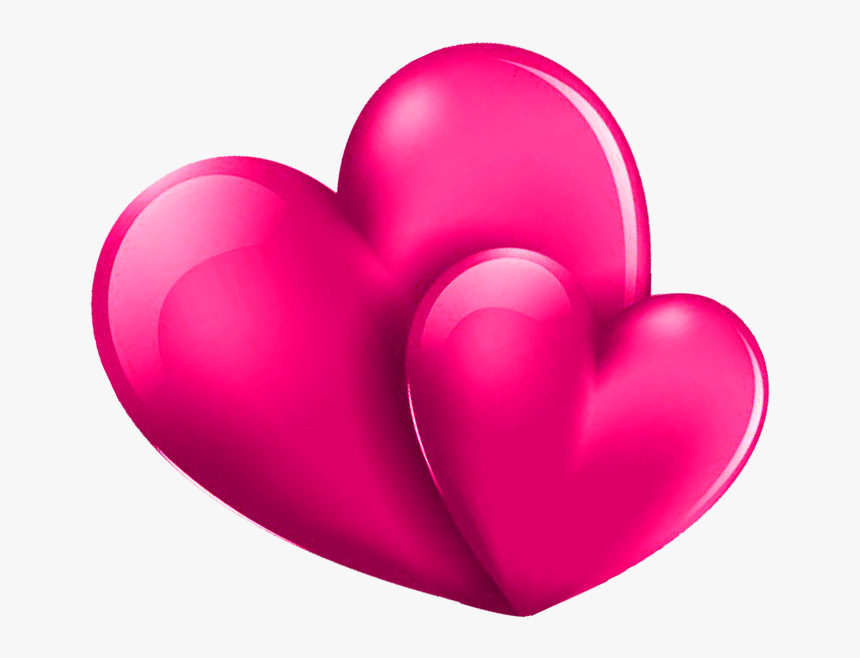 Two Hearts Png Transparent - Two