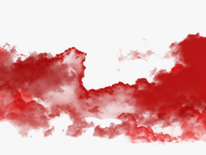 Red Clouds Png Image Freeuse - Red Smoke Png
