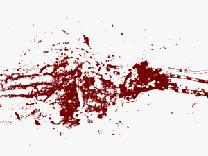 Blood Splatter Png Transparent Background - Blood Splatter Realistic Png