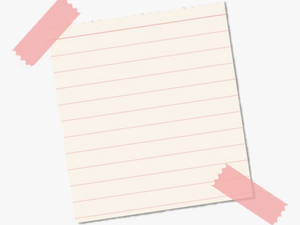 Paper Note Png - Clipart Transparent Background Sticky Note Png