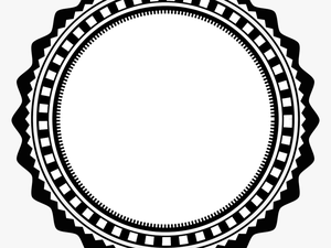 Fancy Badge - Transparent Circle Logo Template