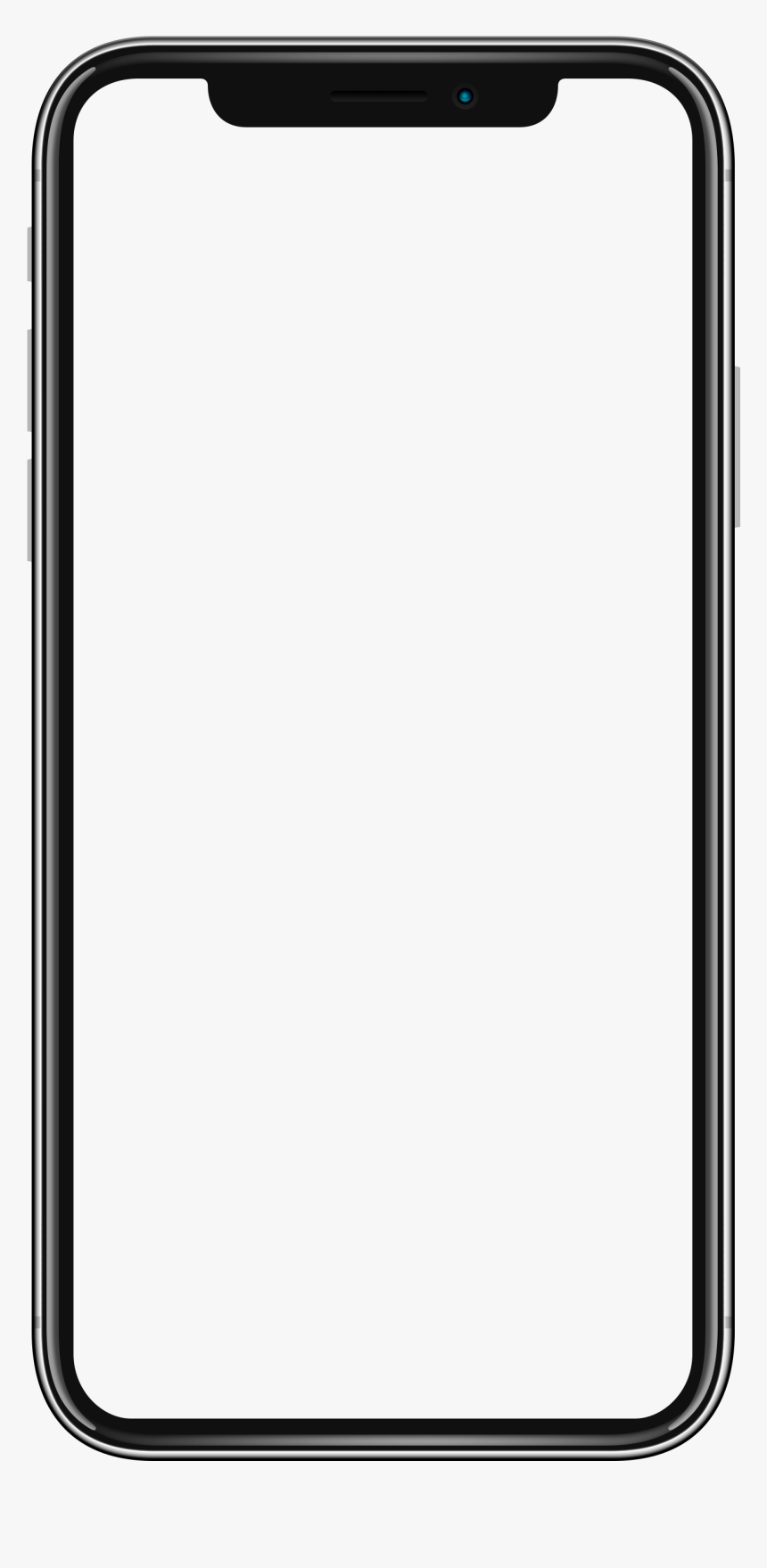 Mockup Iphone X Png Image Free Download Searchpng - Iphone X Outline Transparent