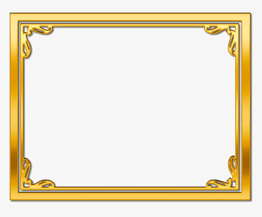 Certificate Frame Design Png- - Certificate Frame Design