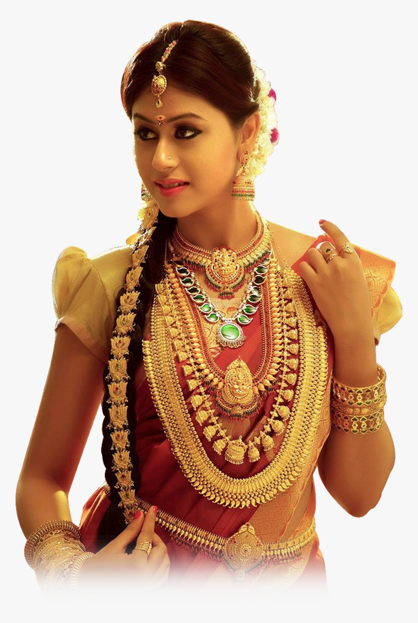 Gold Jewellery Model Png