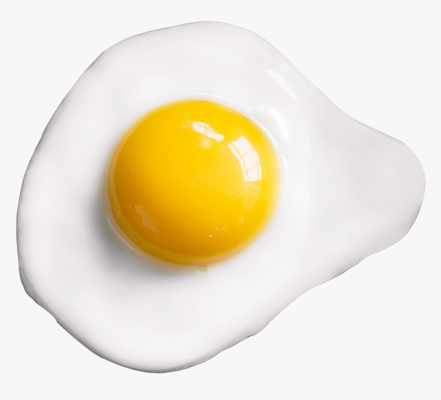 Transparent Background Fried Egg