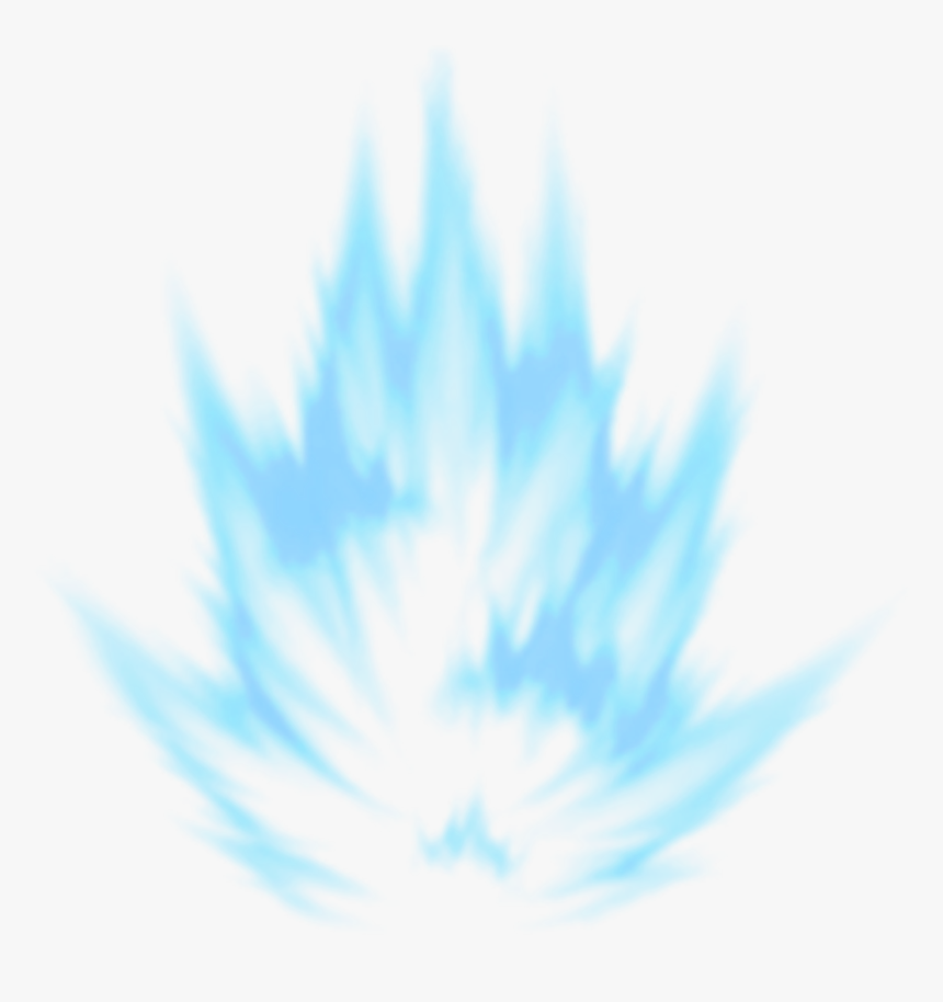 Transparent Burst Blue Light - Dragon Ball Aura Png