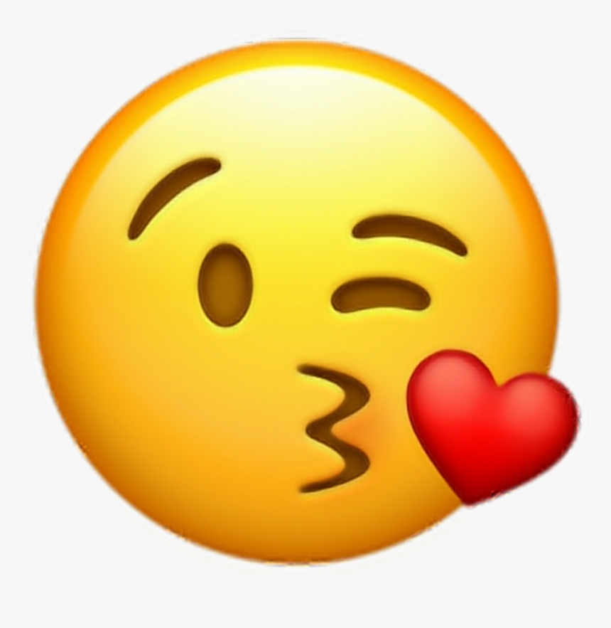 Transparent Angry Kiss Emoji