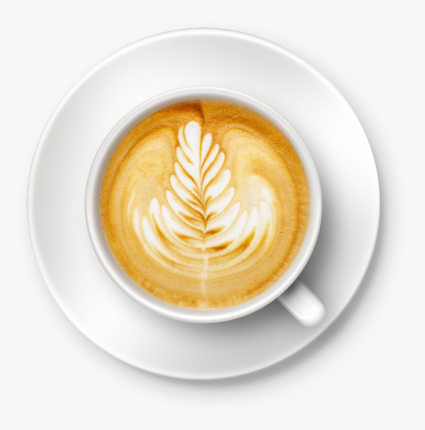 Transparent Coffe Cup Png - Coffee Cup Top View Png
