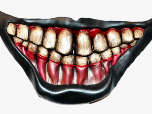 Mouth Creepy Scary Freetoedit - Transparent Scary Mouth Png