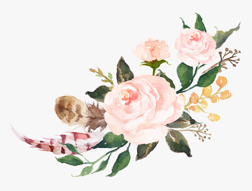 Floral Design Watercolor Paintin