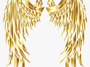 Gold Wings Png - Gold Angel Wings Clip Art