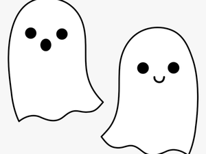 Ghost Cartoon Cute Clipart Free Images Transparent - Cute Ghost Coloring Pages