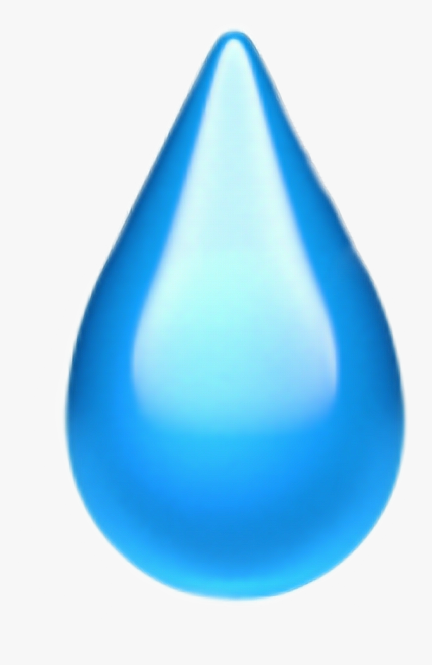 Water Drop Emoji Png