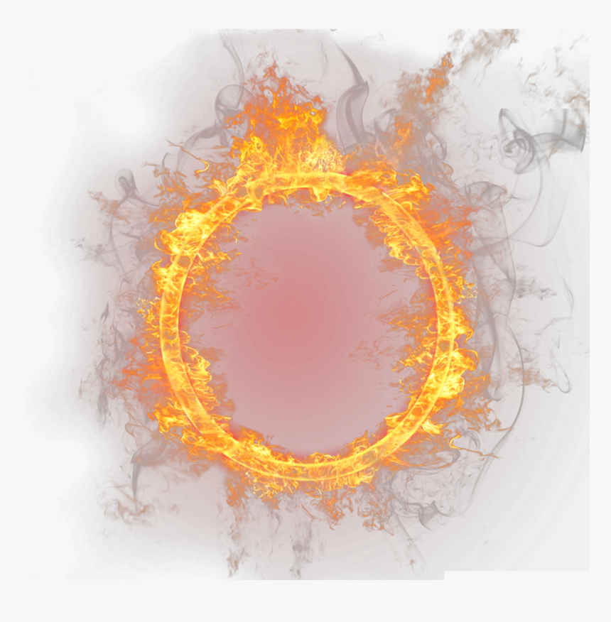 Fire Png Circle - Fire Png For R