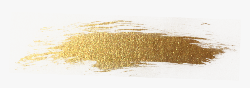 Gold Paint Stroke Png - Gold Bru