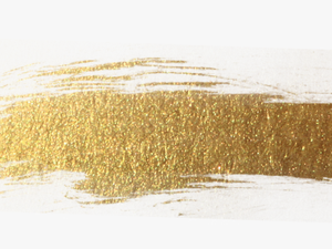 Gold Paint Stroke Png - Gold Brush Stroke Png