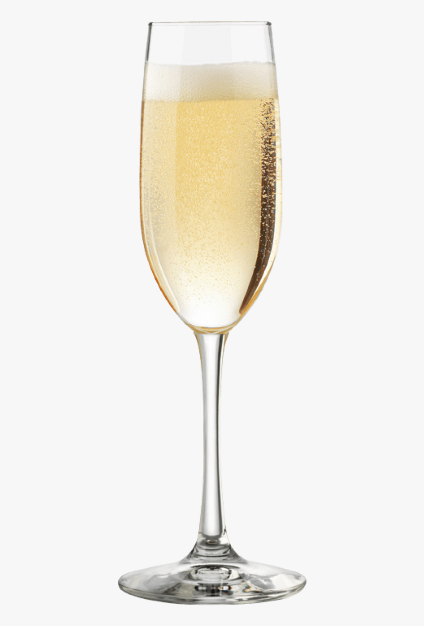 Glass Of Champagne Png - Transparent Background Champagne Glass Png